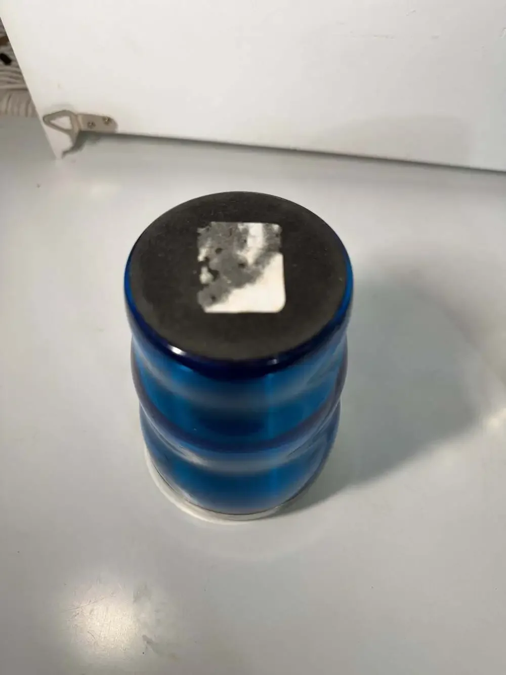 Cocktail Shaker, Blue and Stainless Steel